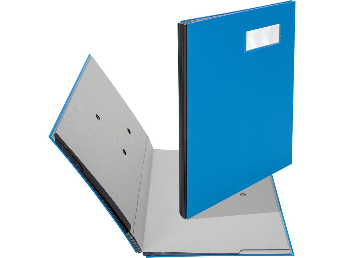 BIELLA Signataire A4 34141005U bleu 10 comp. (7611365287239)