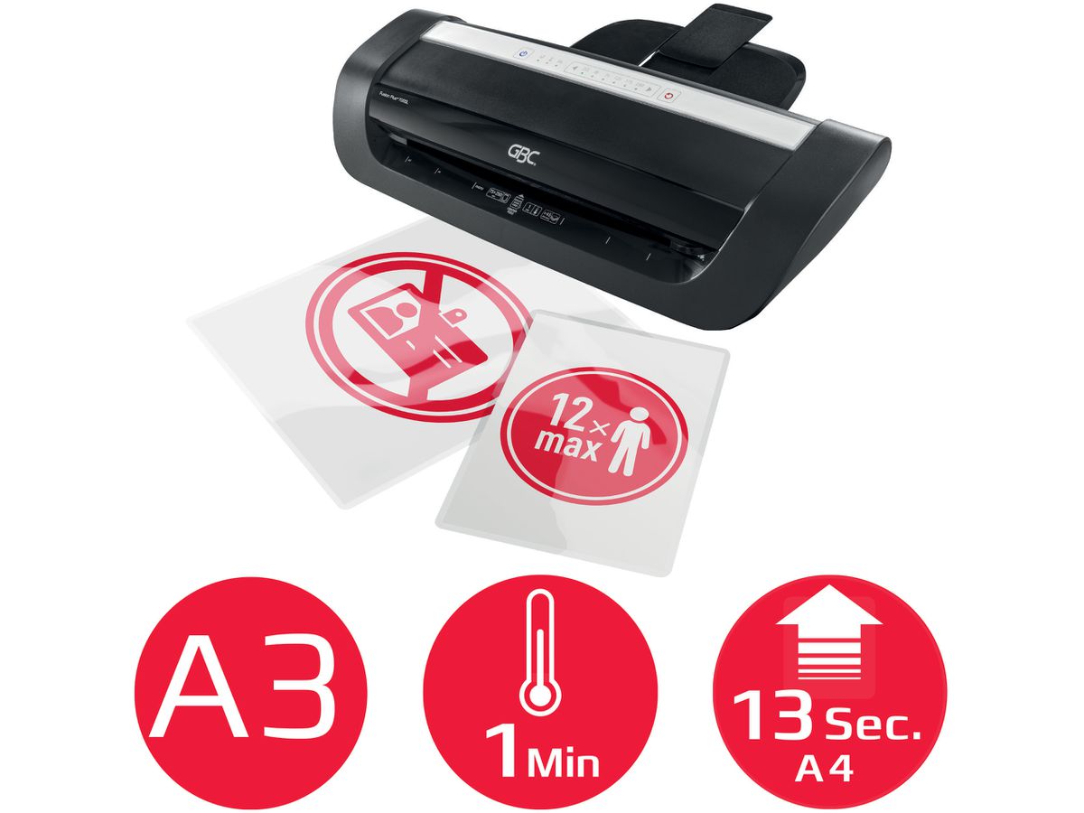 GBC Laminator Fusion Plus 7000L A3 4402133CH (5028252515528)