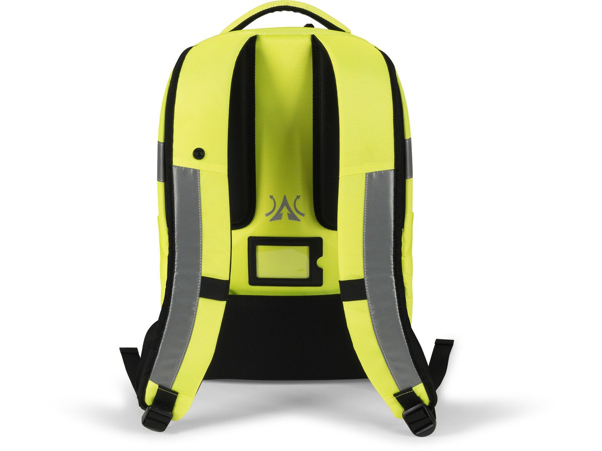 DICOTA Backpack HI-VIS 25 litre P20471-01 yellow (7640186417556)