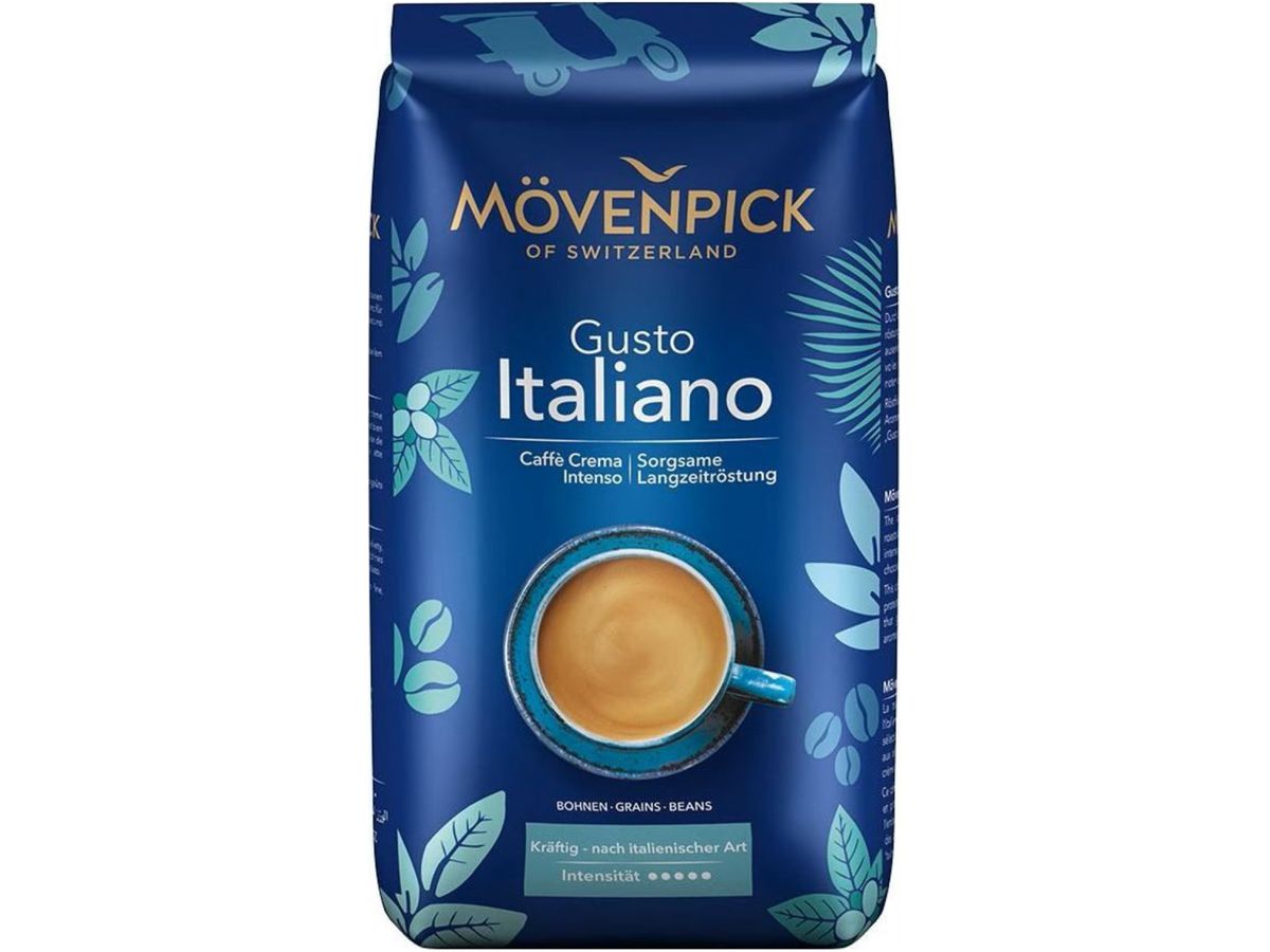 MÖVENPICK Gusto Italiano 1kg 10.02842 Caffè in grani (7640126172989)