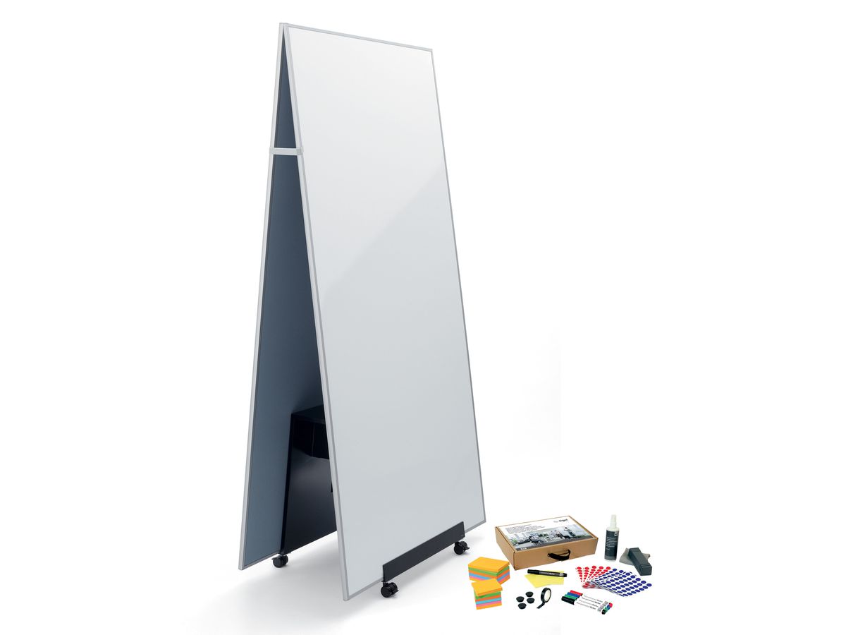 SIGEL Bundle Pin/Whiteboard MUB01 Meet up grau, weiss, schwarz (4004360812675)