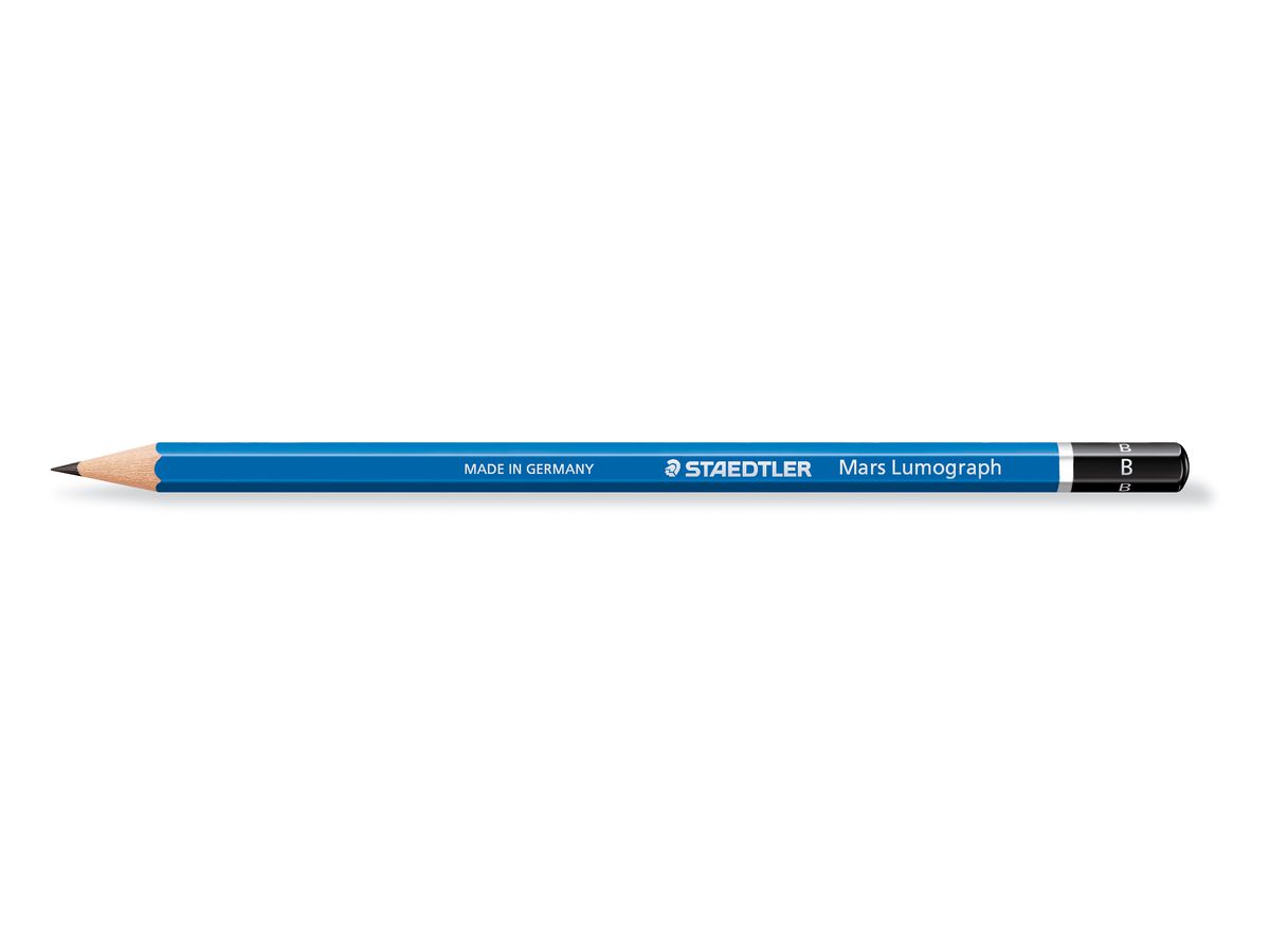 STAEDTLER Crayon MARS B 100-B Lumograph 100 (4007817104132)