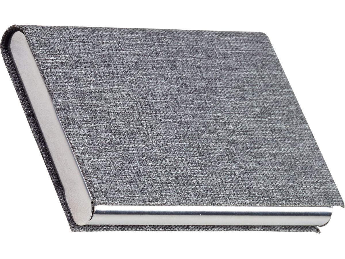 KOLMA Visitenkartenhalter RPET 14.303.03 grau 20 Karten 9.6x6.2x1.5cm (7611967140093)