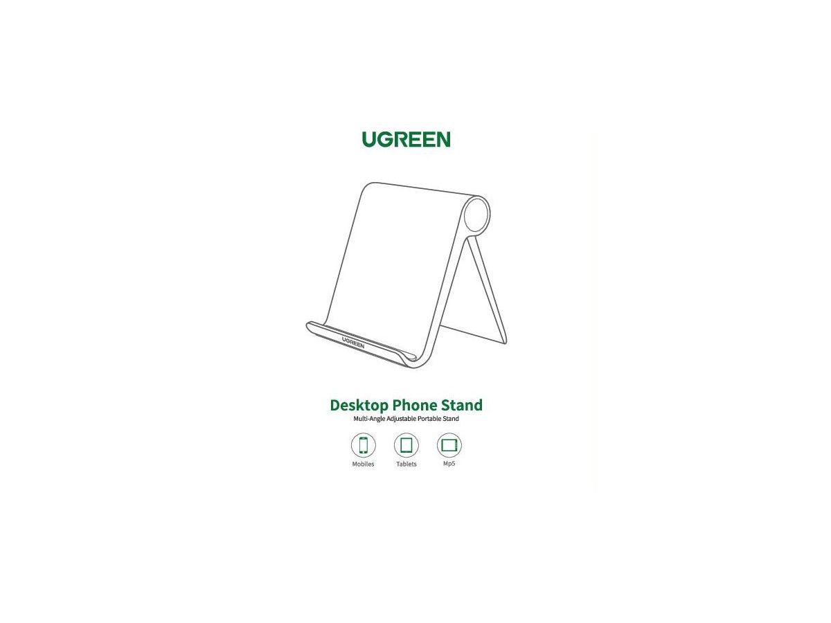 UGREEN Multi-Angle Phone Stand 50747 Black (6957303857470)