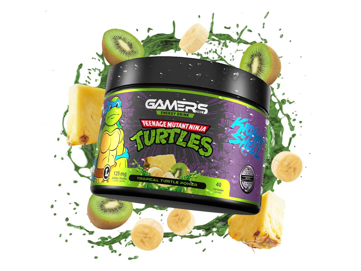 GAMERSONLY Energy Drink Powder 40 Port. GO1DL0331 Teenage Mutant Ninja Turtles (9120119172175)