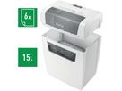 LEITZ Distruggi documenti IQ 80340000 Home, P-4, 15lt (4002432128464)