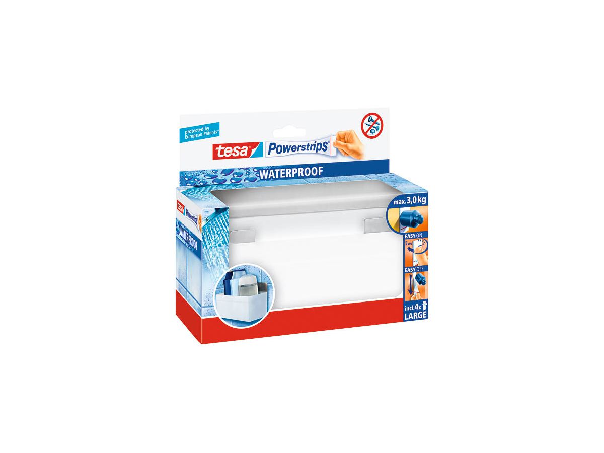 TESA Powerstrips Zoom 597110000 grigio (4042448175281)