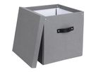 BIGSO BOX OF SWEDEN Boîte de rangement Logan 990154133L03 gris 31.5x31.5x31cm (7330061066855)