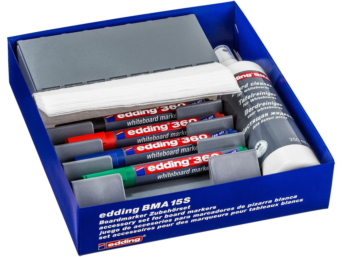 EDDING Whiteboard acc. set BMA15S (4004764817412)