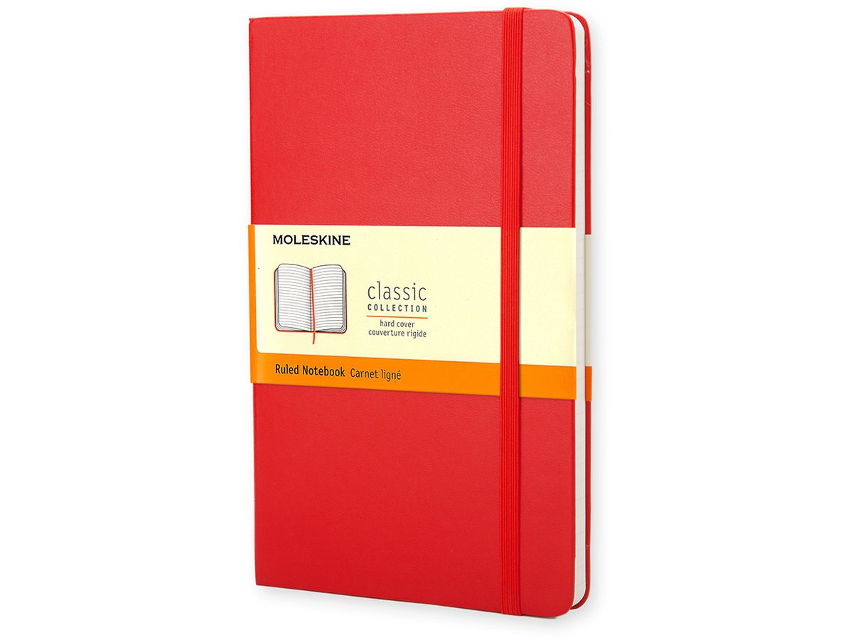 MOLESKINE Carnet Classic A5 004-8 ligné rouge (9788862930048)