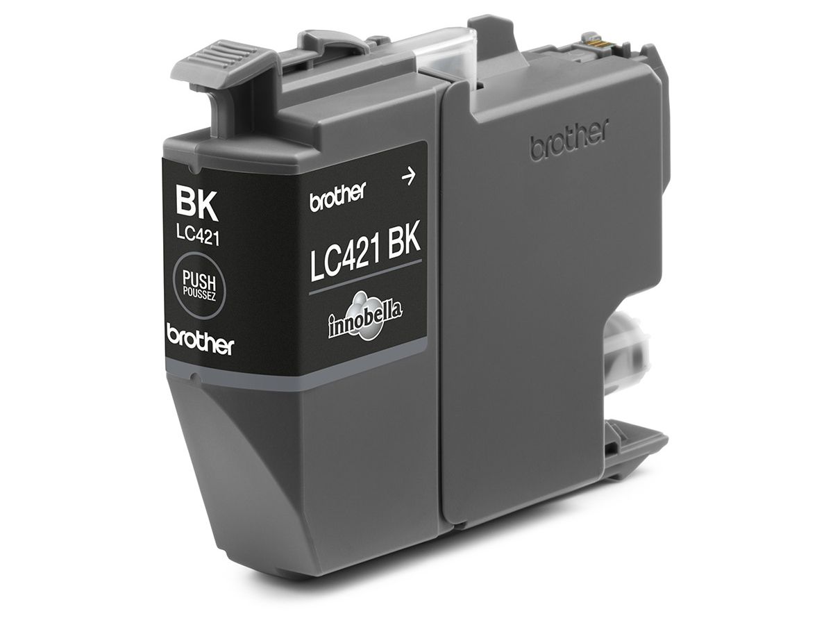 BROTHER Cartouche d'encre noir LC-421BK DCP-J1050 200 pages (4977766810364)