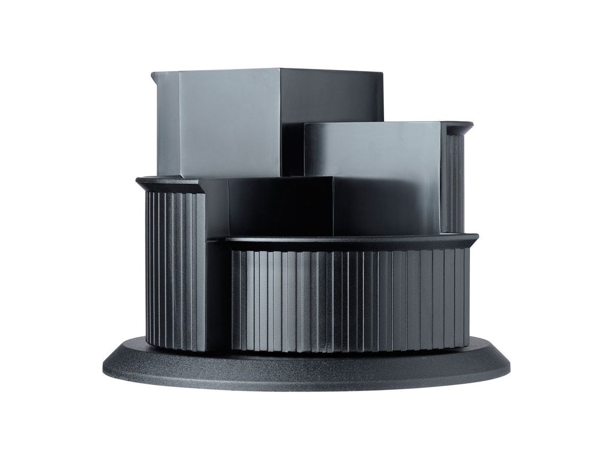 HELIT Stifteköcher 150x112mm H6390595 schwarz (4012086043099)