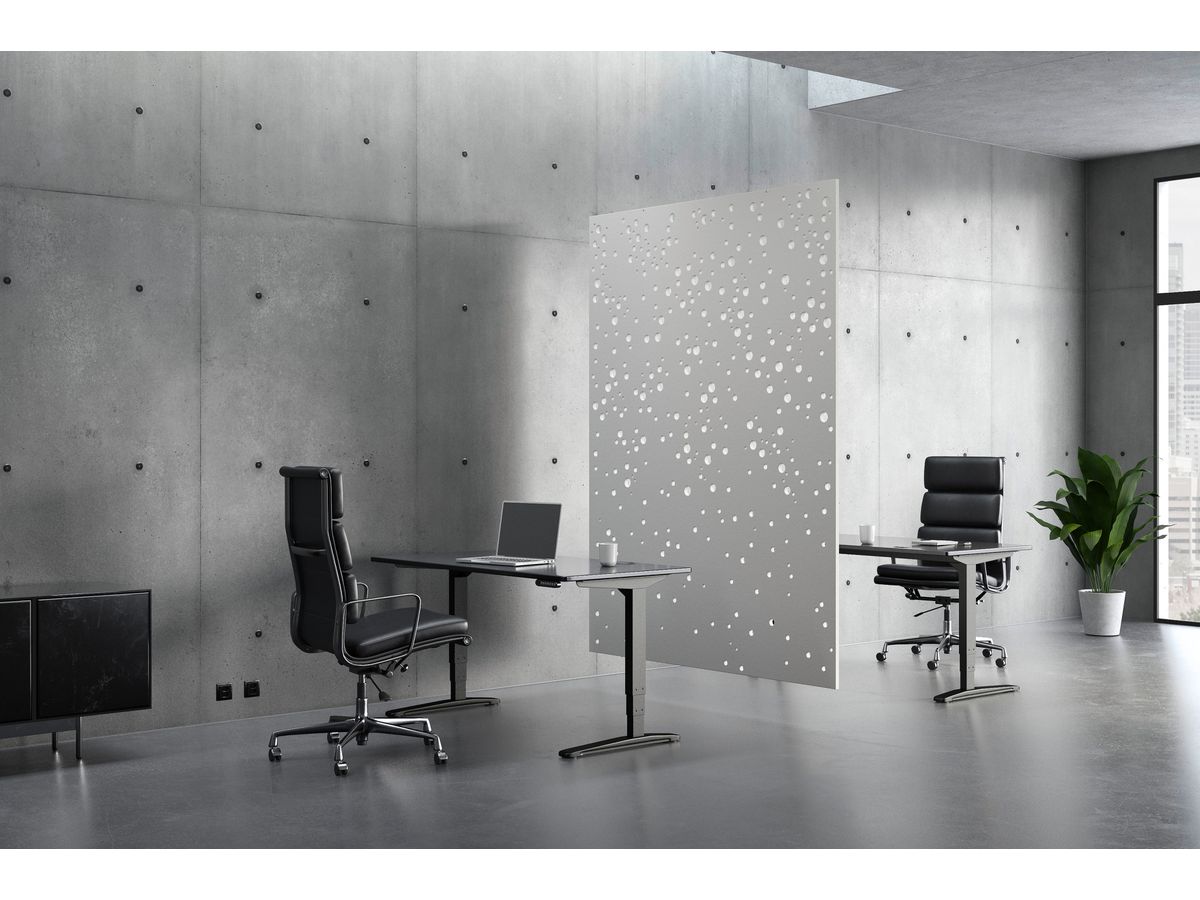 SUONO Cloison XL 120x240x1.2cm 1211.X12.4401 CURTAIN, BUBBLES, brun 2 pcs. (7640439763553)