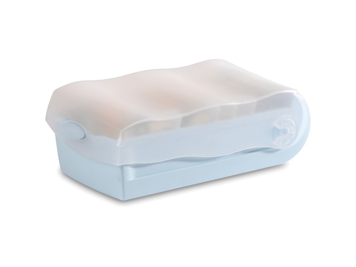 HAN Scatola di carta Croco A7 997-884 blu past. 12.1x8.5x24.6cm (4012473121201)