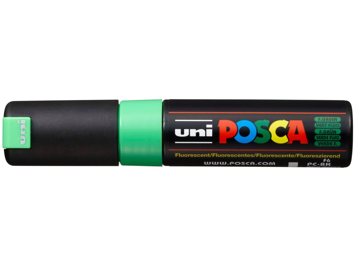 POSCA Marker 8mm PC8K F.GREEN fluo verde (4902778916926)