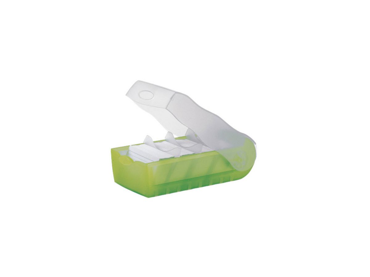 HAN Schedario Croco A8 5.20 verde 9.7x6.7x19.1cm (4012473998001)