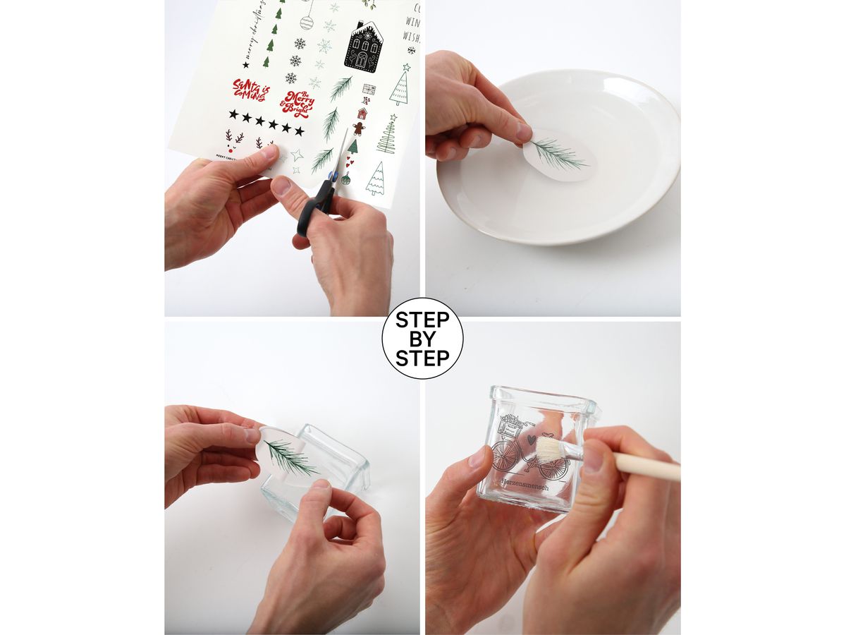 I AM CREATIVE Tatuaggio con candela A4 4010.72 Xmas II (7611983251162)