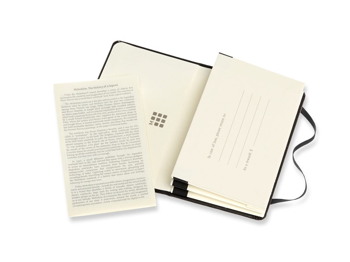 MOLESKINE Portfolios Pro Fach 6,5x10,5cm 620305 noir (8058647620305)