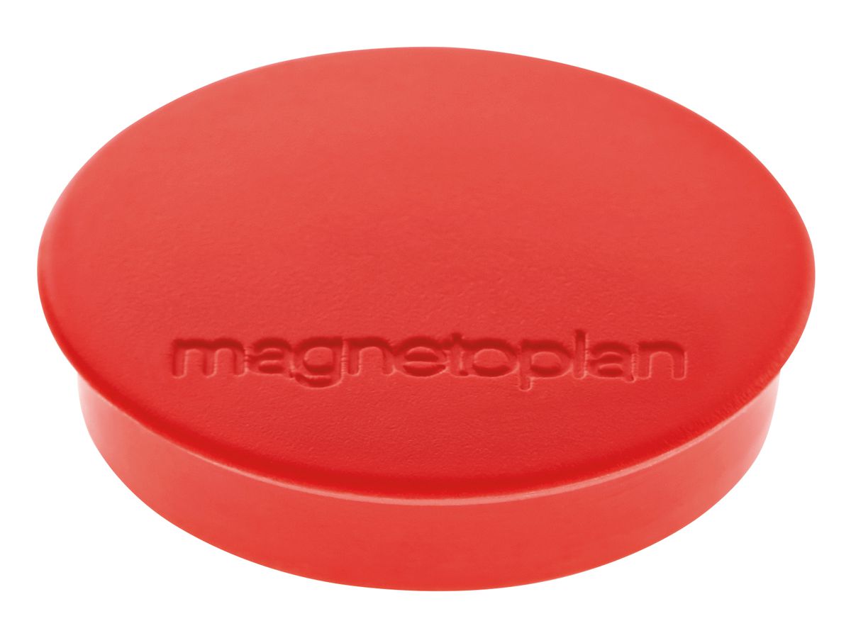 MAGNETOPLAN Calamita Discofix Stand. 30mm 1664206 rosso, ca. 0.7 kg 10 pezzi (4013695011011)