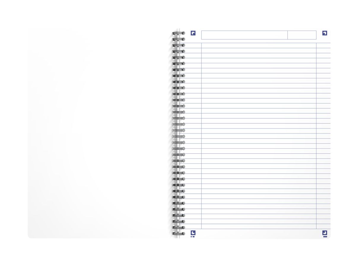 OXFORD My Rec'Up Spiralheft 400166097 A4, liniert 90 Blatt, rosa (3020120194073)