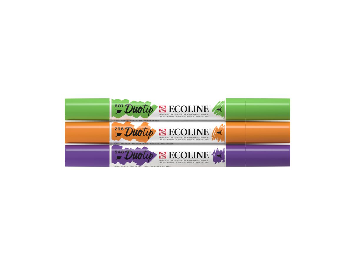 TALENS Ecoline Duotip Set 11609901 3 couleurs secondaire (8712079465612)