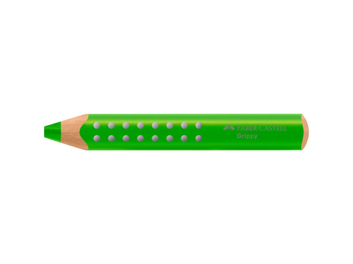 FABER-CASTELL Farbstift Grippy 110666 apfelgrün (4005401106661)