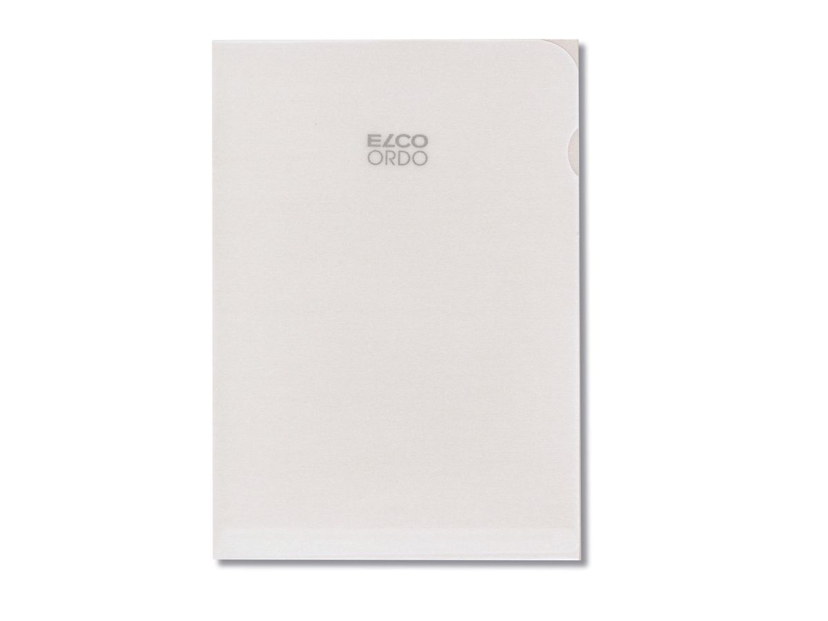 ELCO Dossier Ordo A4 73696.14 transparent, blanc 10 pièces (7611722015062)