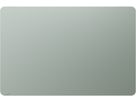 LEGAMASTER Tableau de verre 100x150cm 7-104363 mat, Sage Green coins ronds (8713797108195)