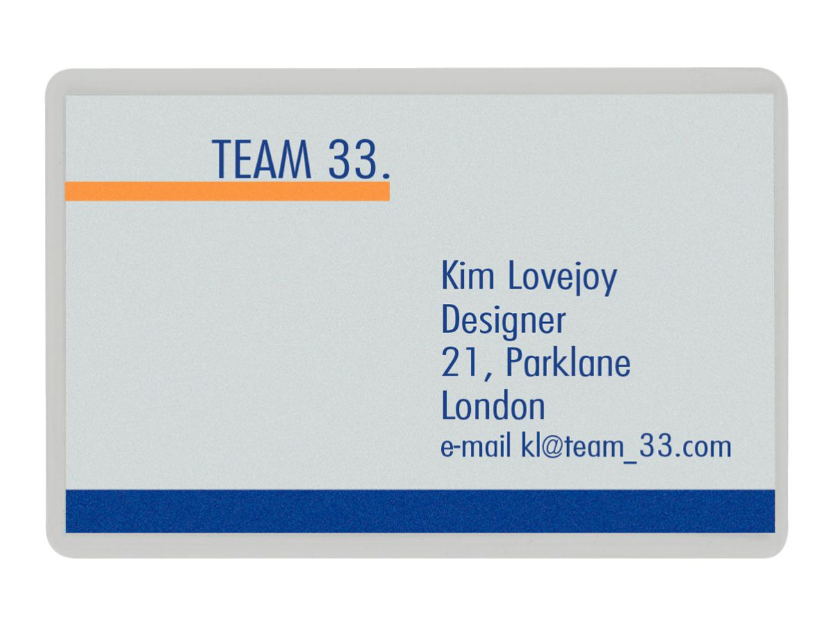 LEITZ Laminiertasche 60x90mm 73690002 glanz, 125my 100 Stk (4002432377107)