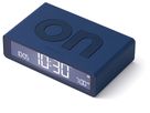 LEXON Wecker Flip Classic LR157DB9 dunkelblau, USB-C (3660491209411)