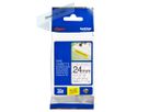 PTOUCH Nastro, strong/adh.nero/chiaro TZe-S151 PT-300 24 mm (4977766692649)