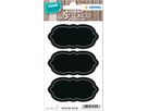 HERMA Sticker Home nube 15414 nero 6 pezzi/2 fogli (4008705154147)