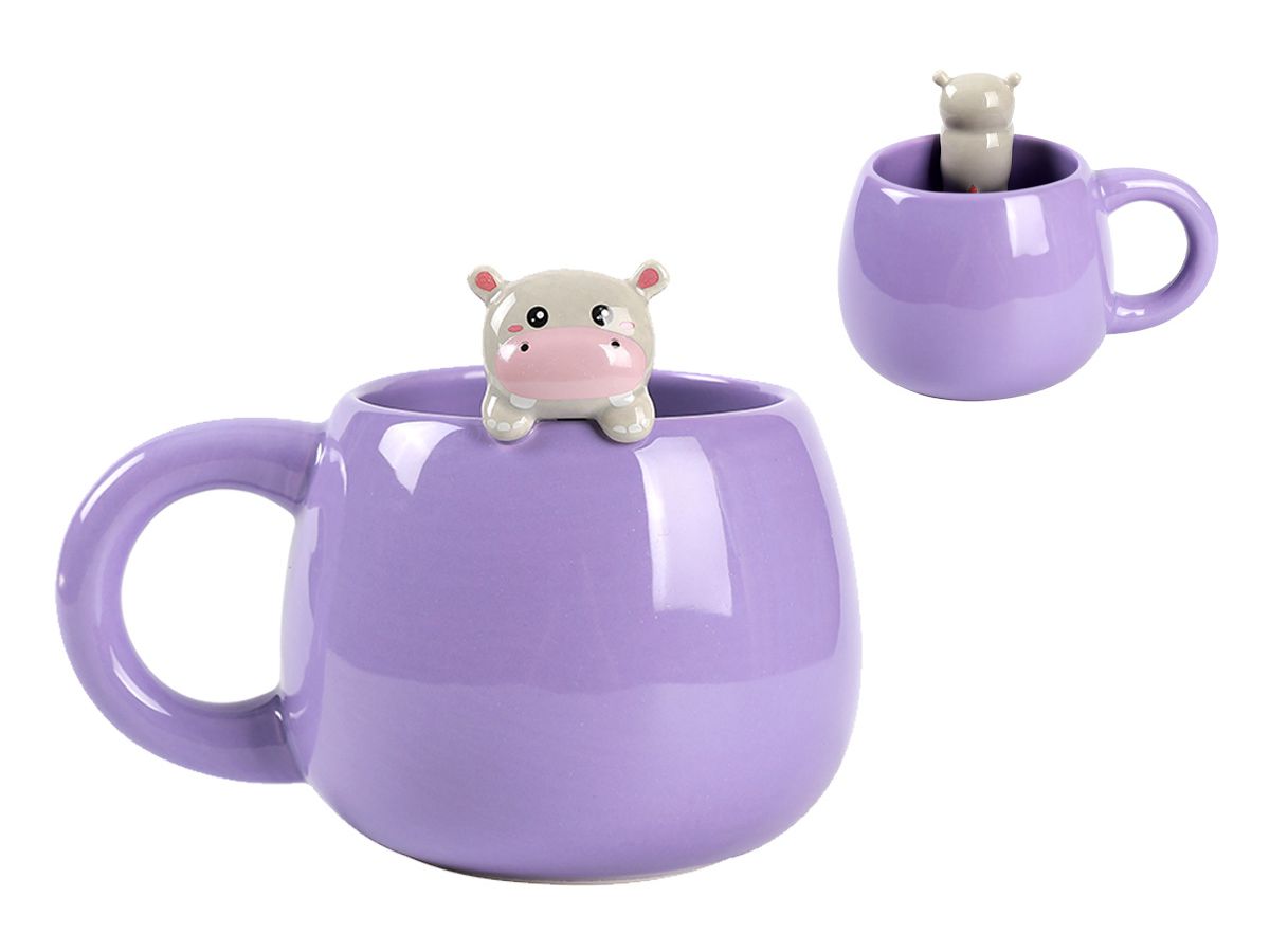 I-TOTAL Tasse 450ml XL2525B Hippo (8059037079932)