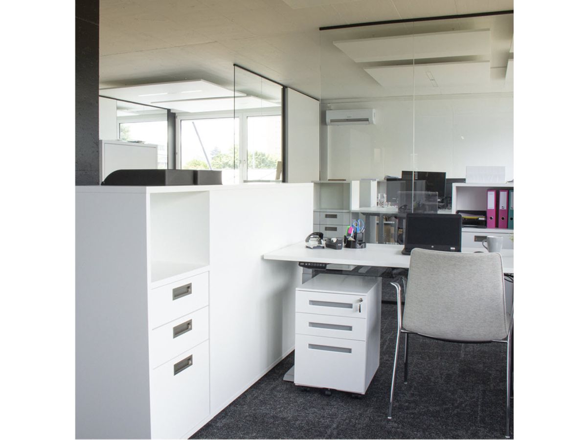 CONTINI Piedistallo per scrivania 109383 nero, 3 cassetti (9470109383006)