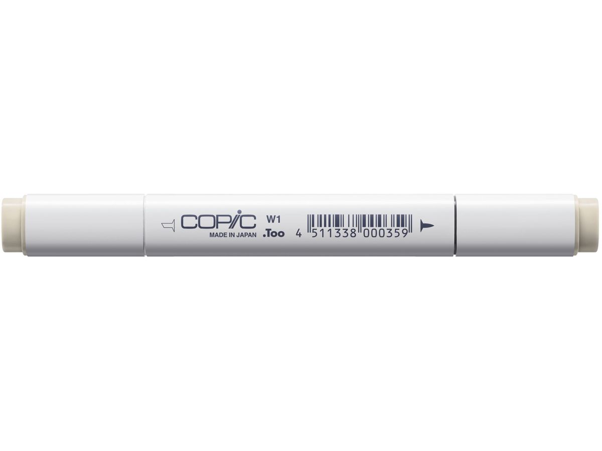 COPIC Marker Classic 2007507 W-1 - Warm Grey No.1 (4511338000359)