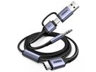 UGREEN Audio Adapter 2-in-1 45009 2xUSB-C, USB-A, 3.5mm (6941876240098)
