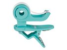 SCOTCH Abroller Clip and Twist türkis C19-CLIP-TL 1 Rolle Magic Tape 19mmx8.89m (4054596714984)