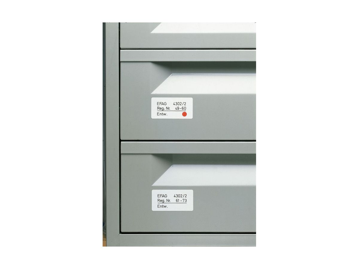 HERMA Etichette universali 10x16mm 2330 bianco 2592 pezzi/32 fogli (4008705023306)