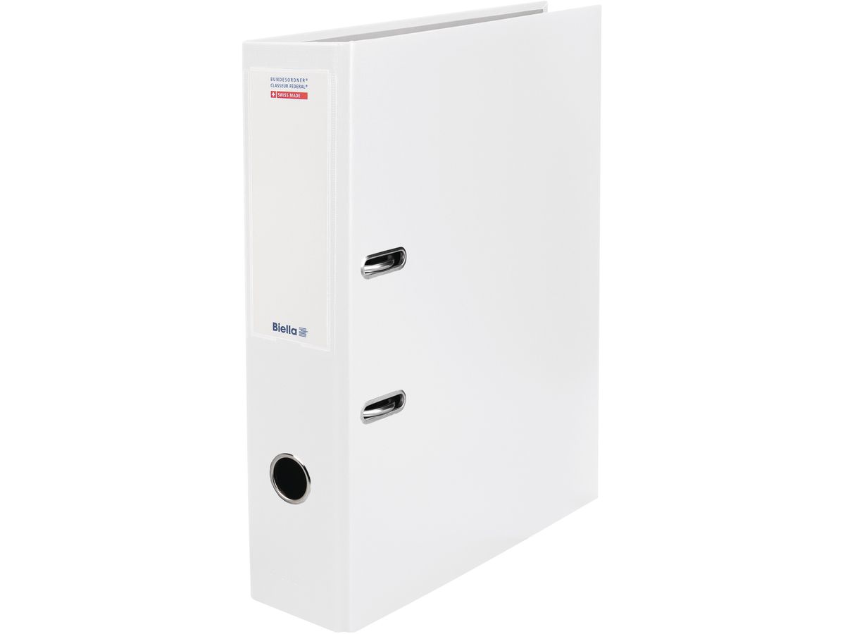 BIELLA Raccoglitore federale 7cm 10341701U bianco A4 (7611365253517)