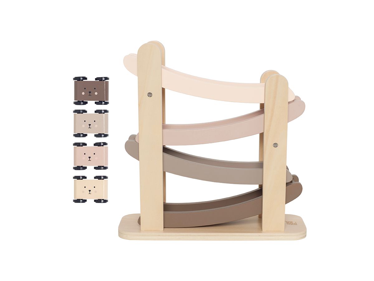 JABADABADO Circuit de voitures 29x10x24cm W7246 4 voitures, Nature Line (7332599072469)