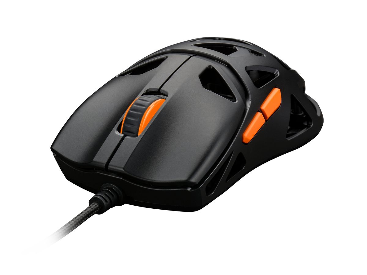 DELTACO Ultra-Lightweight Gam.Mouse GAM-187 Black, DM360, 12400 DPI (7333048070265)