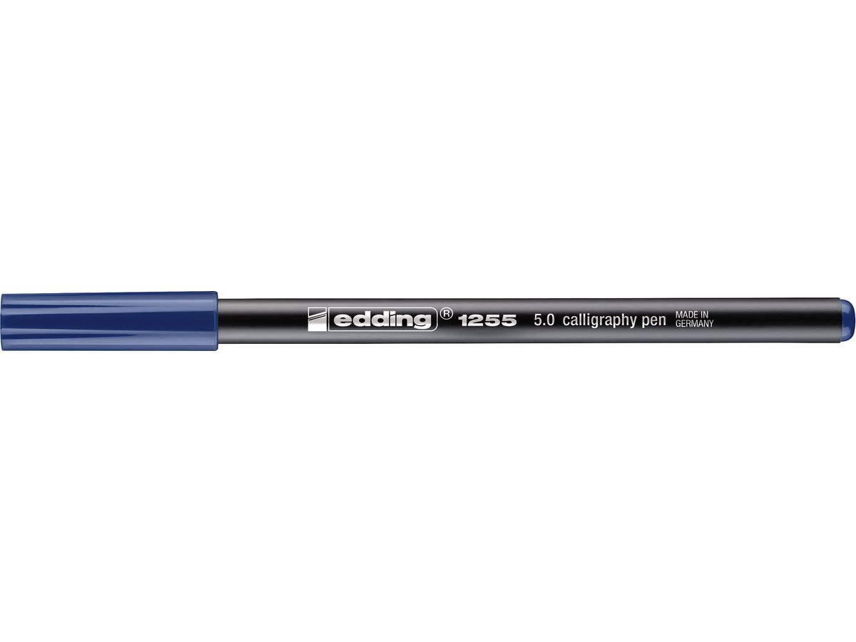 EDDING Calligraphy 1255 5mm 1255-17-5.0 bleu (4004764926527)