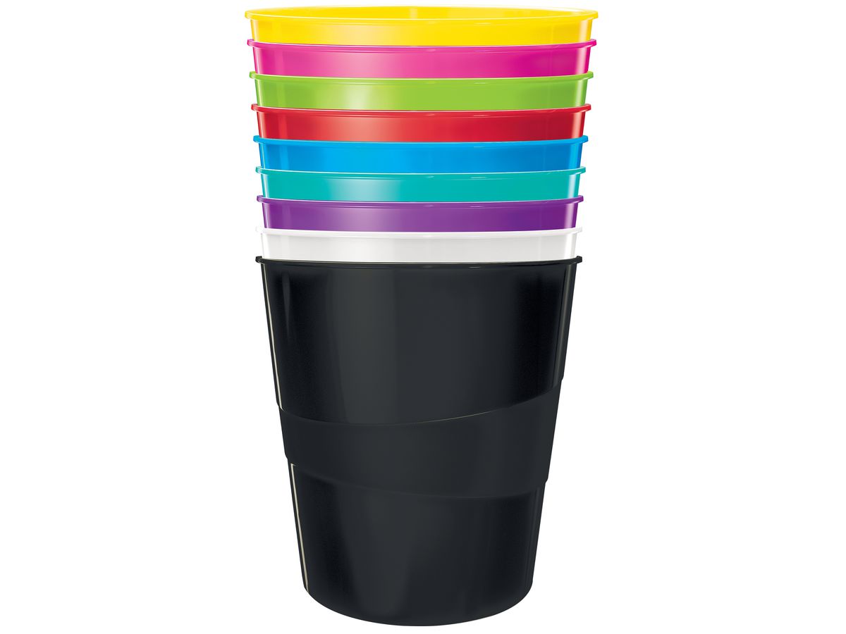 LEITZ Paperkorb WOW 15 Liter 5278-10-26 rot (4002432135219)