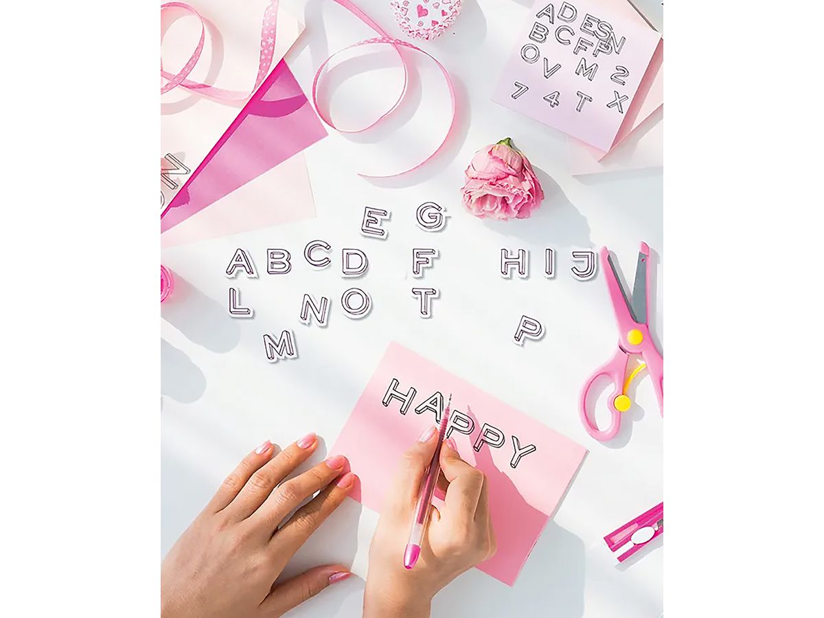 I AM CREATIVE Set de tampons 4093.01 Mini Alphabet 103 pièces (7611983252022)