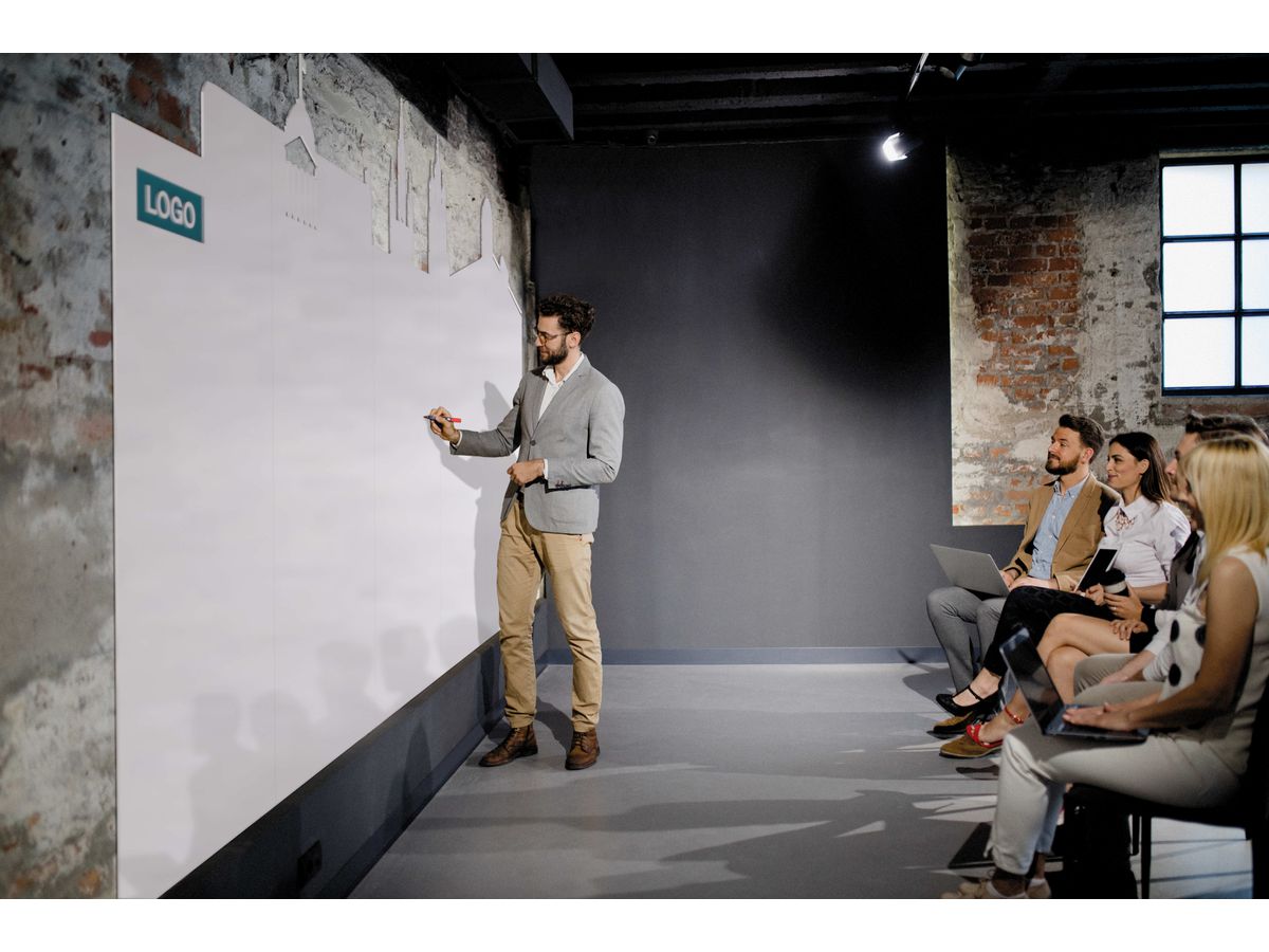 MAGNETOPLAN Infinity Wall X 1040400 blanc, émaillé 880x1180mm (4013695061290)