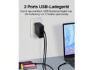 ICY BOX Wall charger for USB PD 3.0 IB-PS101-PD USB-C, USB-A Port, 90W (4250078171096)