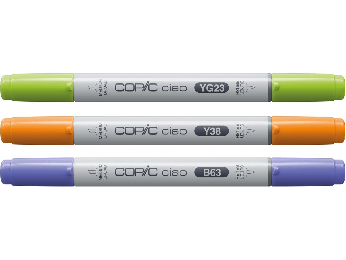 COPIC Marker Ciao 220750306 Botanic Palette 3 pezzi (4013695266770)