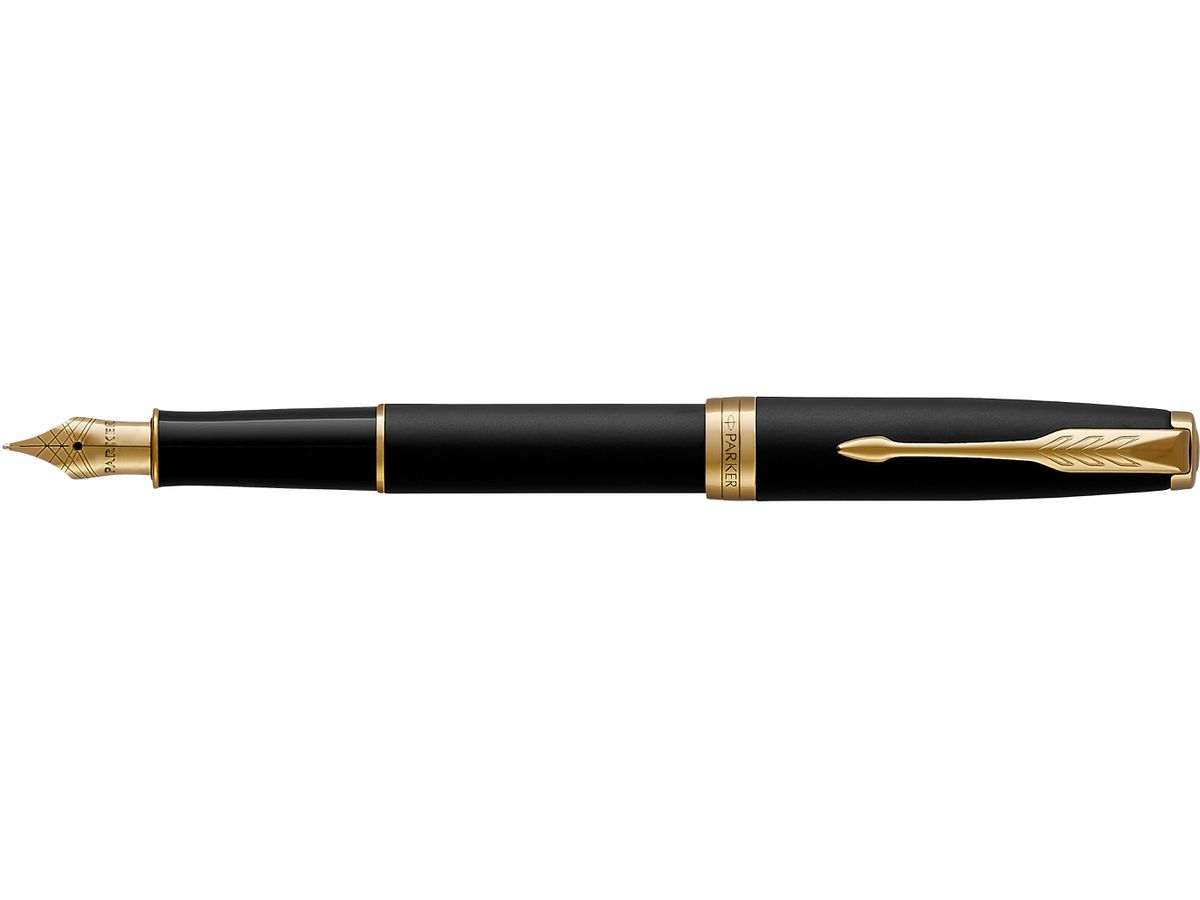 PARKER Penna stilografica M 1931517 SONNET Matte Black gold (3501179315171)