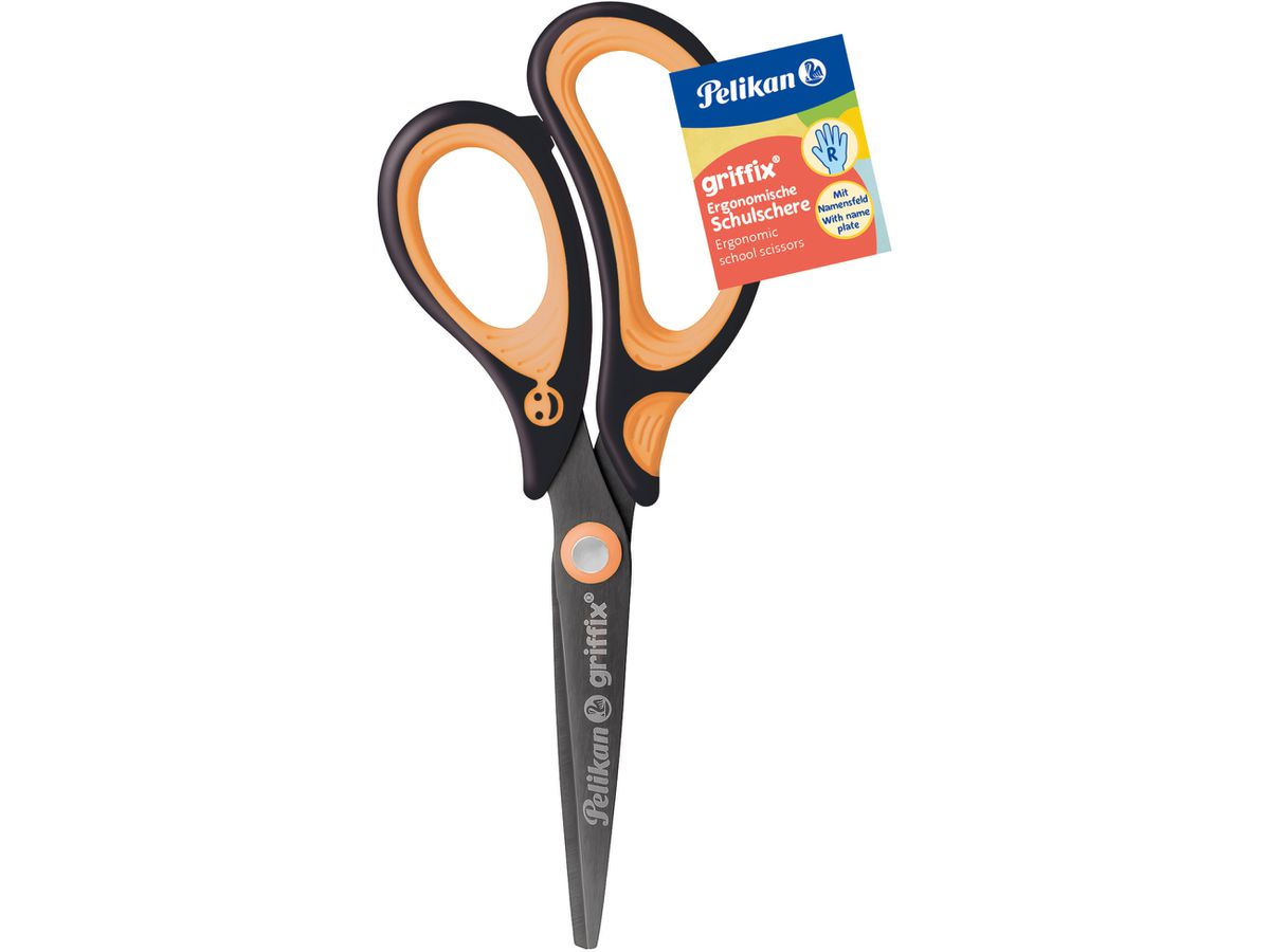 PELIKAN Présentoir ciseaux Griffix 605380 pointus, ass. 12 pcs. (4012700605382)