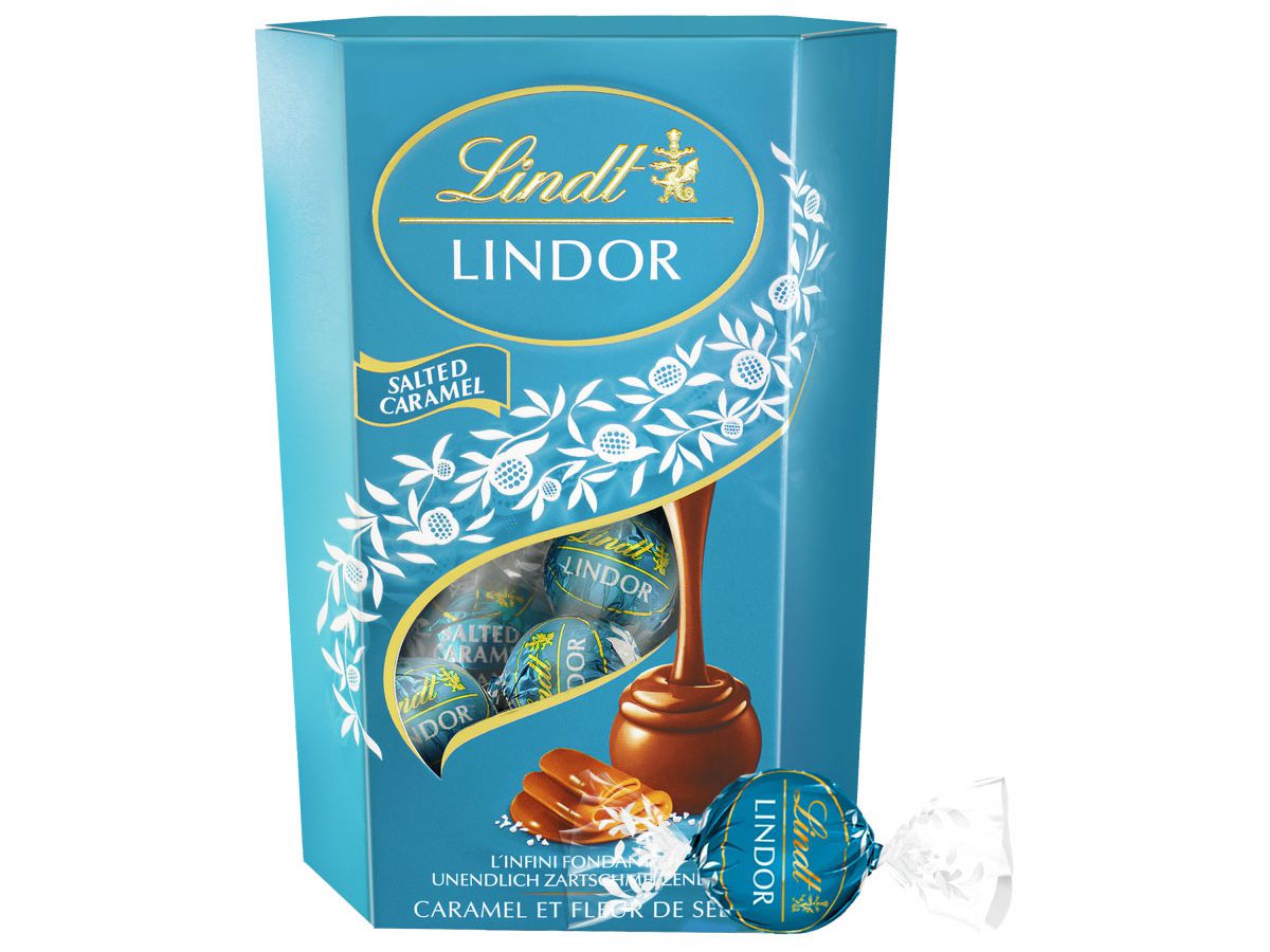 LINDT Lindor Palloni 659916 Salted Caramel Latte 200g (8003340099163)